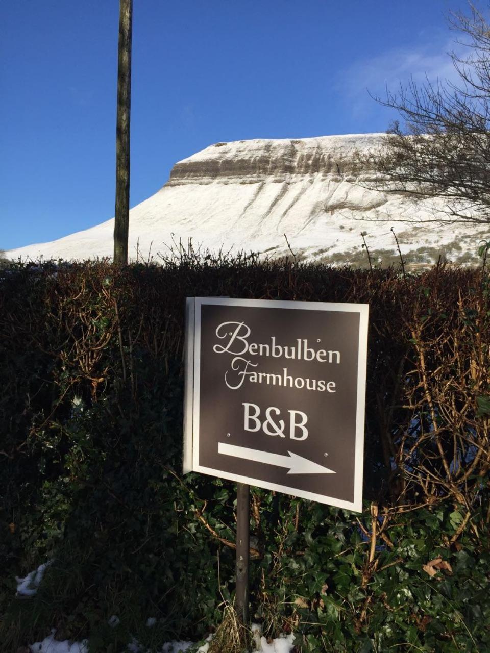 Benbulben Farmhouse B&B Drumcliff Exteriör bild